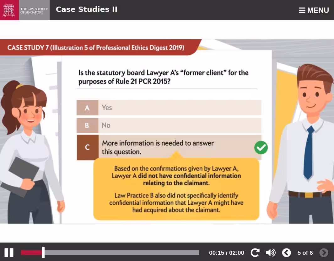Screenshot depicting case study 7